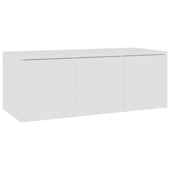 801859 vidaXL TV Cabinet White 80x34x30 cm Engineered Wood 2
