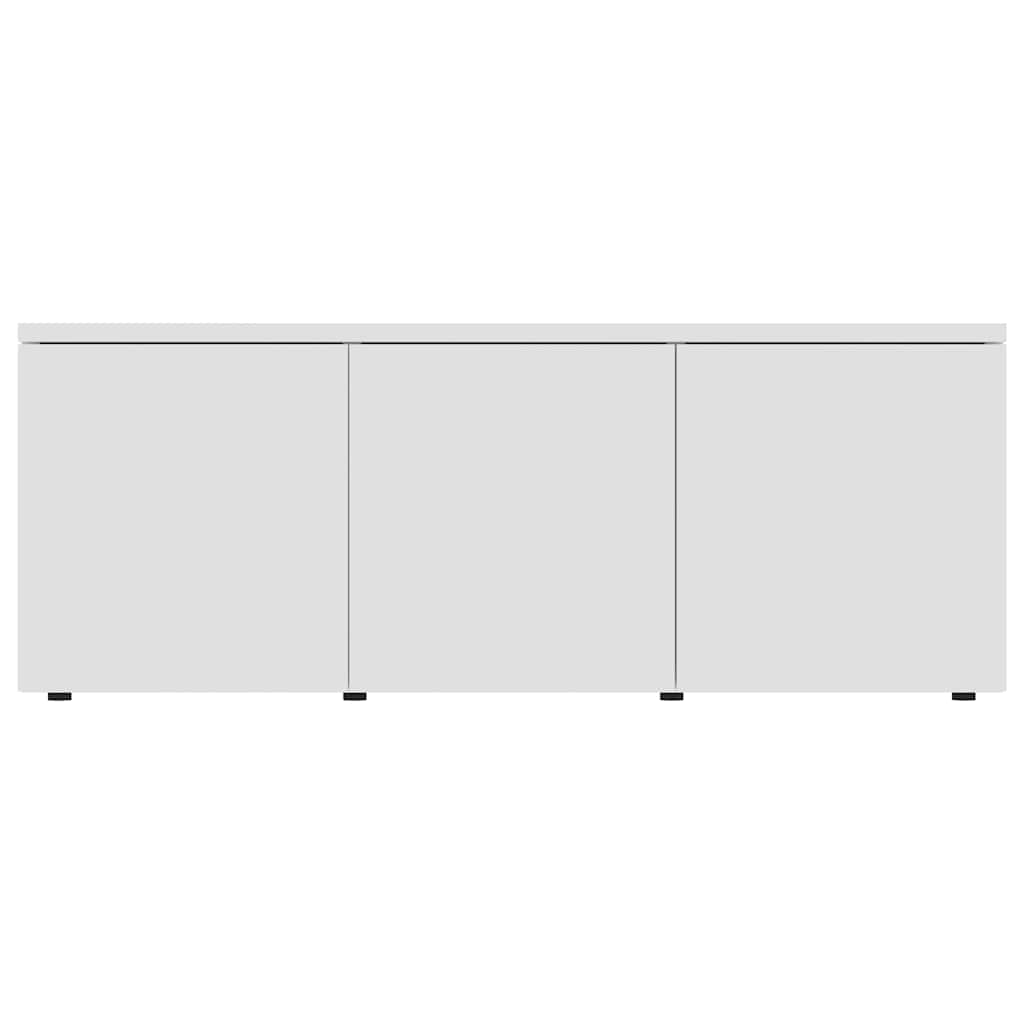 801859 vidaXL TV Cabinet White 80x34x30 cm Engineered Wood 5