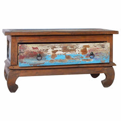 289057 vidaXL Coffee Table 80x50x40 cm Reclaimed Teak Wood 2