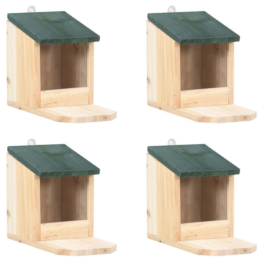 vidaXL Squirrel House | Natural Wood | Firwood, PVC | Medium | Tiltable 1