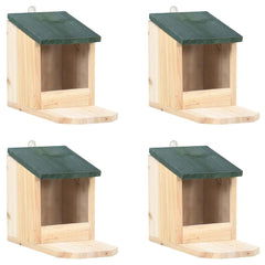 vidaXL Squirrel House | Natural Wood | Firwood, PVC | Medium | Tiltable 1