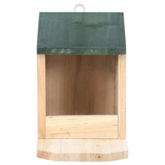 vidaXL Squirrel House | Natural Wood | Firwood, PVC | Medium | Tiltable 4