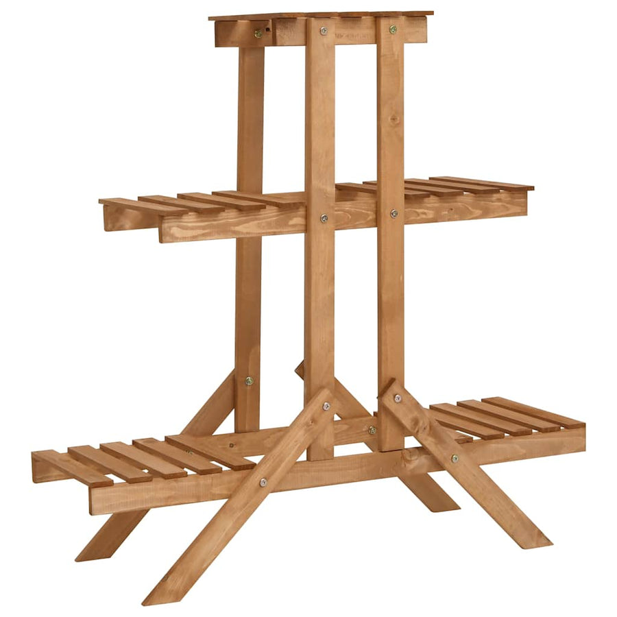 47234 vidaXL Plant Stand 83x25x83 cm Firwood 1