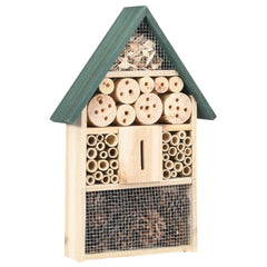 vidaXL Insect Hotel | Natural wood | Firwood, Bamboo | 31 x 10 x 48 cm 1
