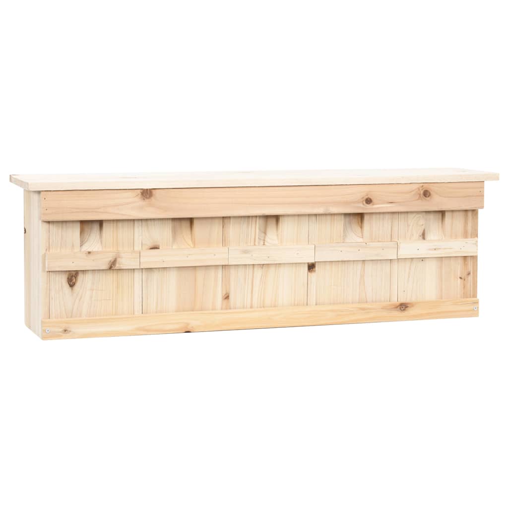 vidaXL Sparrow House | Natural wood | Firwood | 68x15x21 cm | Durable 1