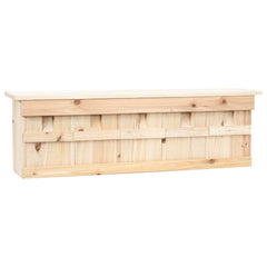 vidaXL Sparrow House | Natural wood | Firwood | 68x15x21 cm | Durable 1