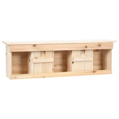 vidaXL Sparrow House | Natural wood | Firwood | 68x15x21 cm | Durable 2