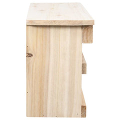 vidaXL Sparrow House | Natural wood | Firwood | 68x15x21 cm | Durable 4