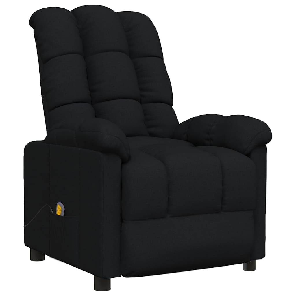 Massage Chair Fabric Black