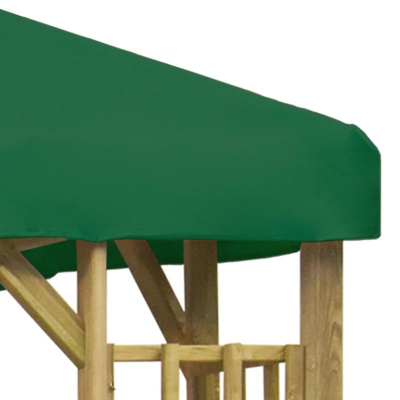 Gazebo 3x3 m Green