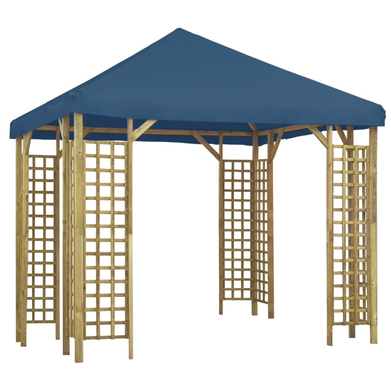 Gazebo 3x3 m Blue