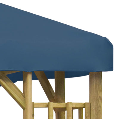 Gazebo 3x3 m Blue