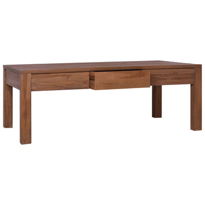 Coffee Table 110x60x40 cm Solid Teak Wood