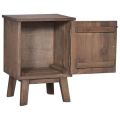 vidaXL Bedside Cabinet 40x30x53 cm Solid Teak Wood 3