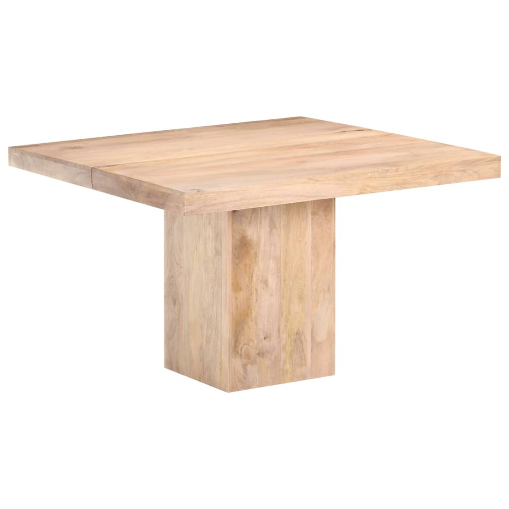 vidaXL Dining Table 120x120x77 cm Solid Mango Wood 1