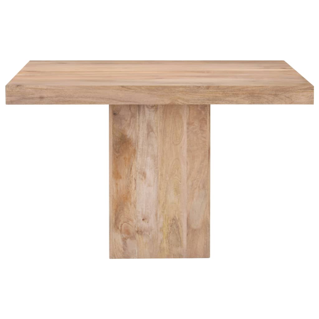 vidaXL Dining Table 120x120x77 cm Solid Mango Wood 2