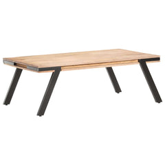 288118 vidaXL Coffee Table 114x65x40 cm Solid Mango Wood 1
