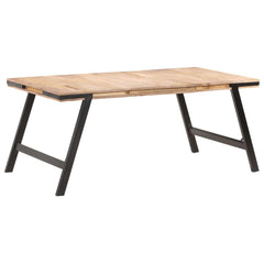 vidaXL Dining Table 180x90x76 cm Solid Mango Wood 1