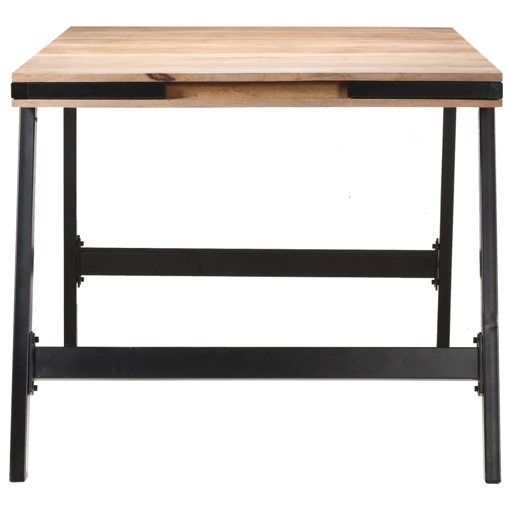 vidaXL Dining Table 180x90x76 cm Solid Mango Wood 3