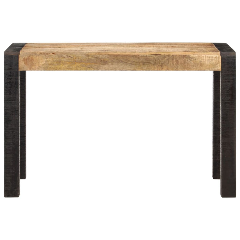 Dining Table 120x60x76 cm Solid Rough Mango Wood