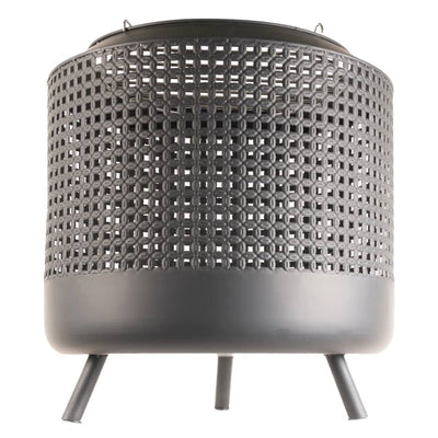 RedFire Fire Basket with BBQ Grill Midland Black