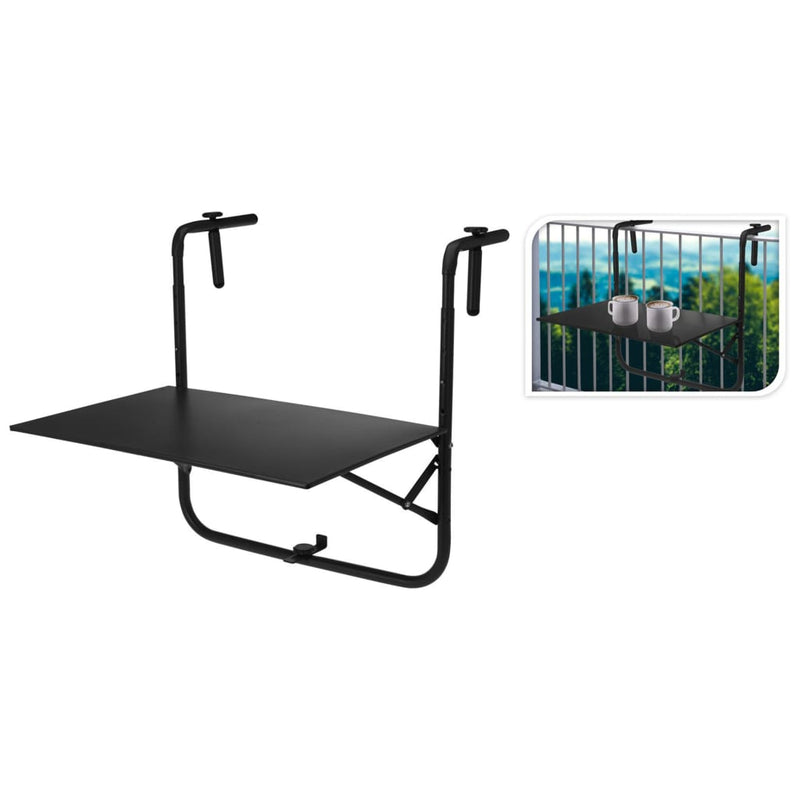 ProGarden Balcony Table Matt Dark Grey