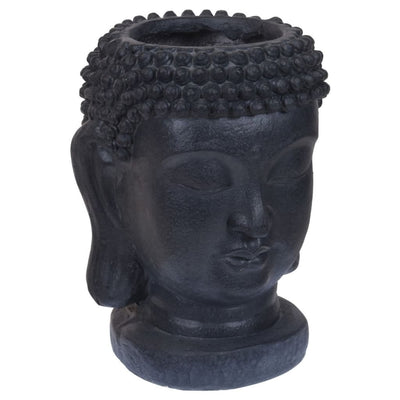 ProGarden Flowerpot Buddha Figure 25x26x35 cm Anthracite