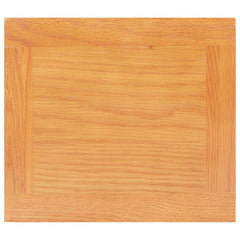 vidaXL Side Table | Natural Oak | Solid Oak Wood | Compact | Simplistic 5