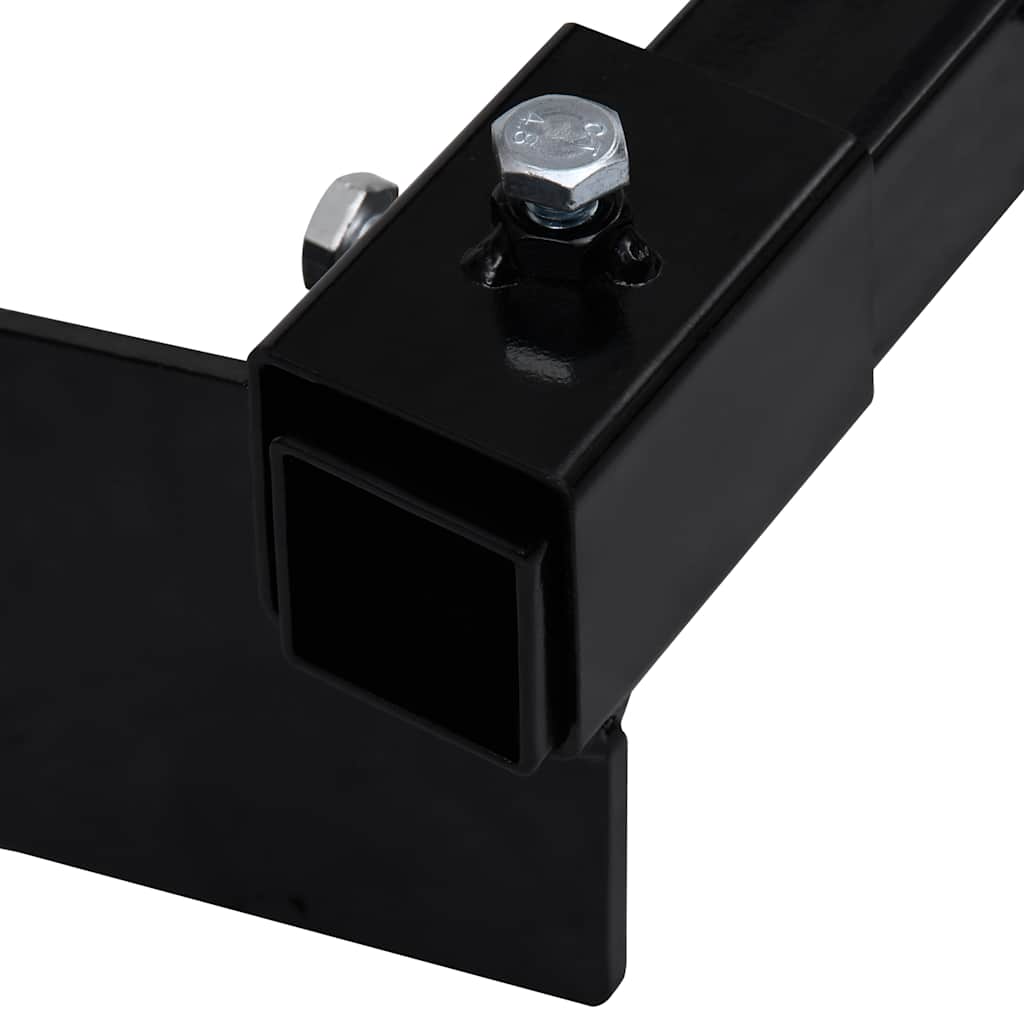 vidaXL Snow Plow Adapter | Black | Steel | Medium |  Adjustable Armrests 6