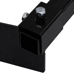 vidaXL Snow Plow Adapter | Black | Steel | Medium |  Adjustable Armrests 6
