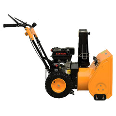 146889 vidaXL Snow Thrower 6,5 HP Yellow and Black 4
