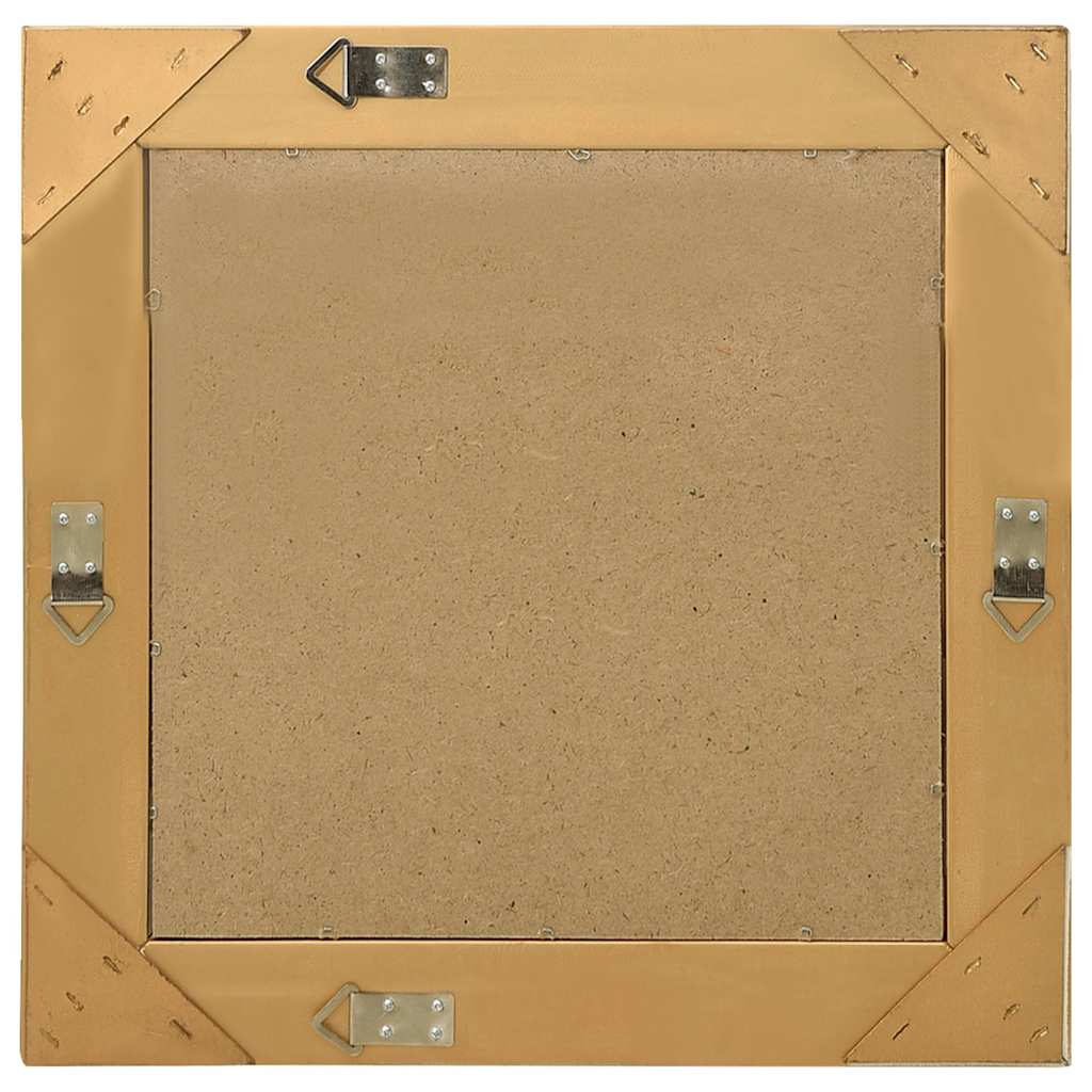 vidaXL Wall Mirror | Gold | Wood, glass, engineered wood | Medium 3