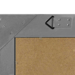 vidaXL Wall Mirror | Black | Wood, glass, engineered wood | 50x60 cm | Mirror 5