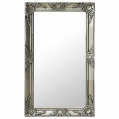 vidaXL Wall Mirror | Silver | Wood, glass, engineered wood | Medium 1