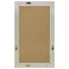 vidaXL Wall Mirror | Silver | Wood, glass, engineered wood | Medium 3
