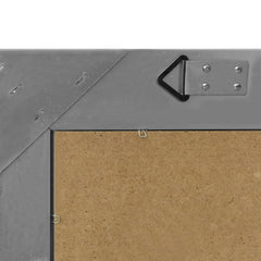 vidaXL Wall Mirror | Black | Wood, Glass, Engineered Wood | 50x80 cm 5