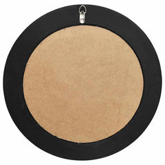 vidaXL Wall Mirror | Black | Wood, glass, engineered wood | Medium 4
