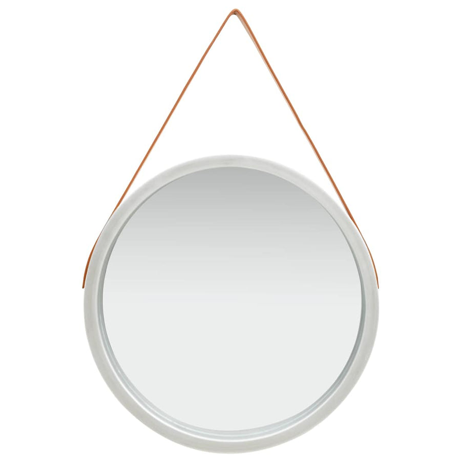 vidaXL Wall Mirror | Silver and brown 1
