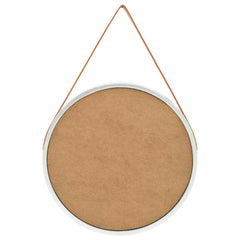 vidaXL Wall Mirror | Silver and brown 3