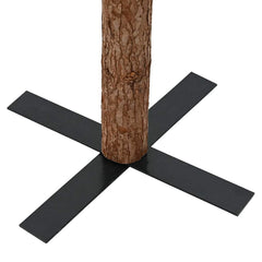 vidaXL Christmas Tree | Green | PVC, pine wood, powder-coated steel | Slim 6