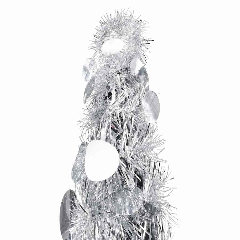 Artificial Christmas Trees PET Silver, image 2