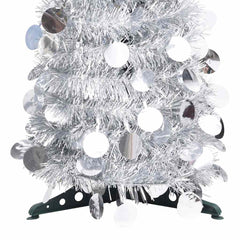 Artificial Christmas Trees PET Silver, image 3