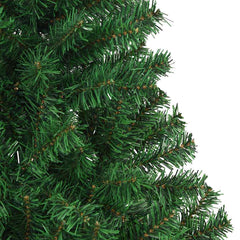 vidaXL Artificial Christmas Tree with Thick Branches Green 180 cm PVC 4