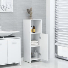 vidaXL Bathroom Cabinet | White | Engineered wood | Standard | Bathroom Cabinet 3