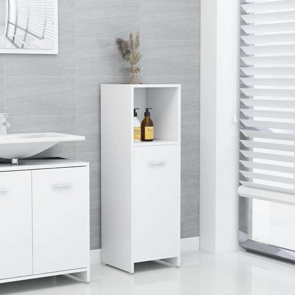 vidaXL Bathroom Cabinet | White | Engineered wood | Standard | Bathroom Cabinet 1