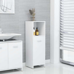vidaXL Bathroom Cabinet | White | Engineered wood | Standard | Bathroom Cabinet 1