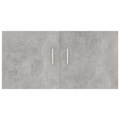 vidaXL Wall Mounted Cabinet | Concrete Grey | Engineered wood 6