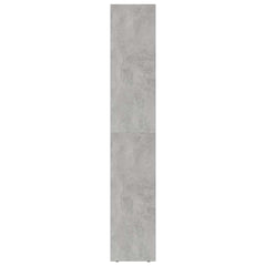 vidaXL Book Cabinet | Concrete Grey | Engineered Wood | Medium | Book Cabinet 5