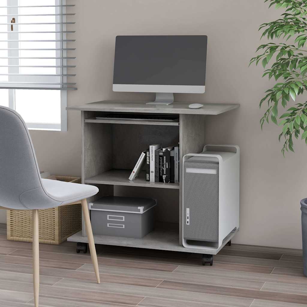 vidaXL Computer Desk 80x50x75 cm Engineered Wood