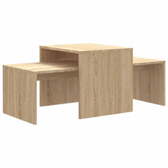 vidaXL Table | Sonoma Oak | Engineered wood | Standard | Stackable | Table 2